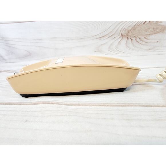 Vintage Pink Beige Trendline Trimline Rotary Dial Wall Phone Telephone TELW - Picture 9 of 16